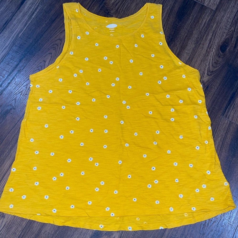 Yellow tank top